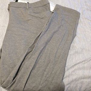 Grey ankle pants